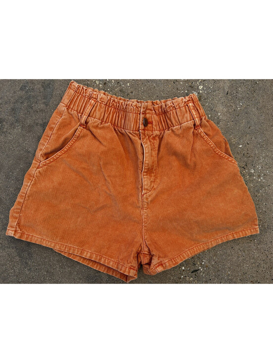 BDG Pants - BDG Urban Outfitters Cut Off Shorts Pull on Mom Corduroy Orange Sz 22"W
